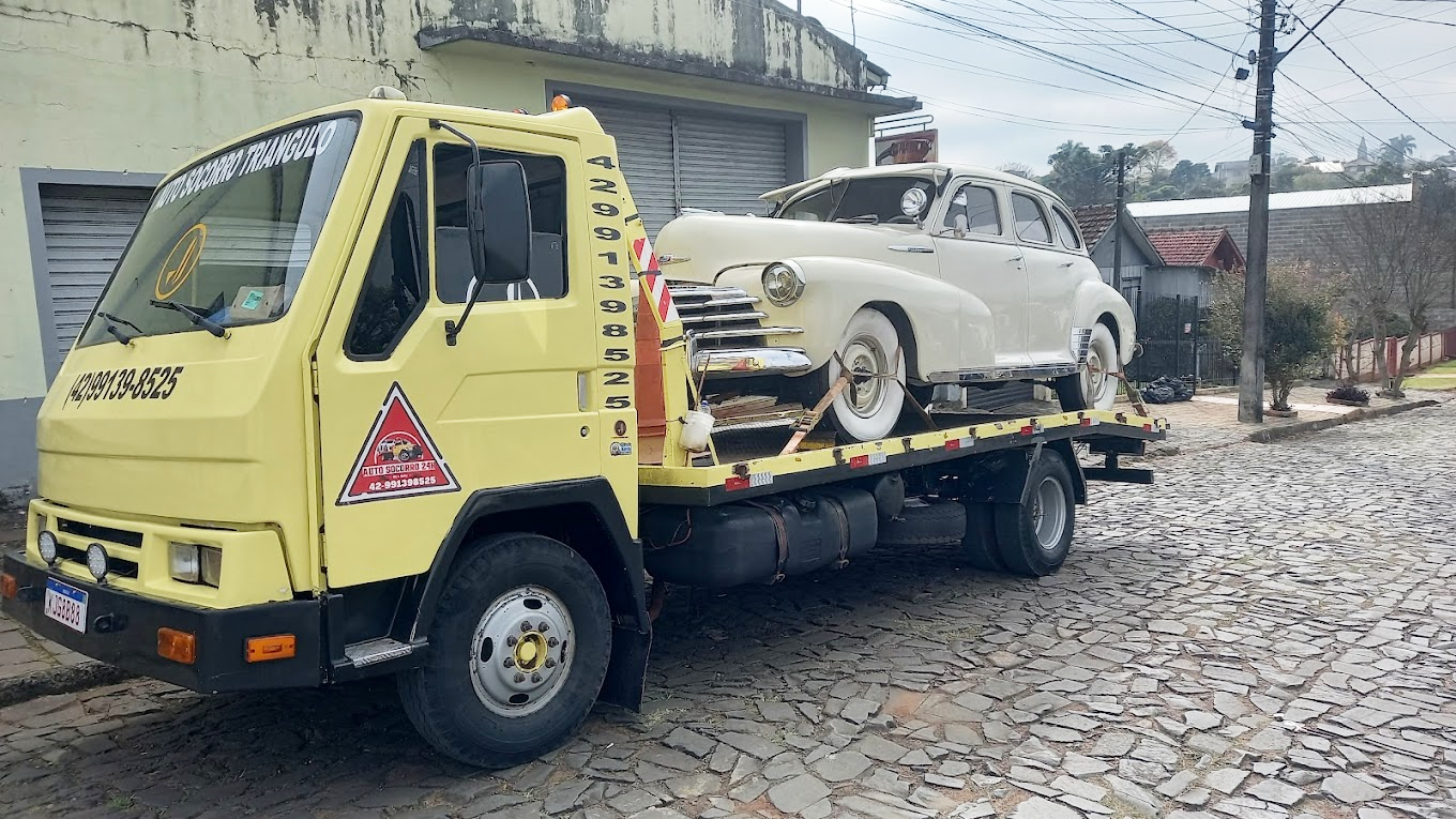 Transporte de máquinas e veículos leves